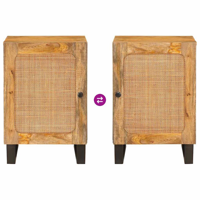Dulap de Baie cu raft Maro 38 x 33 x 58 cm Lemn de mango solid - WALTI WALTI
