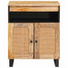 Bufet cu depozitare Maro 60 x 33 x 75 cm Lemn de mango solid - WALTI WALTI