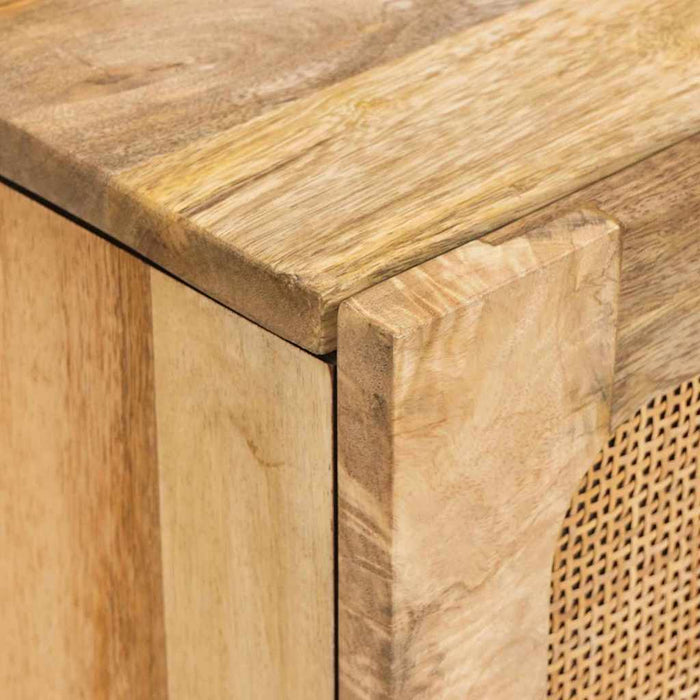 Bufet cu depozitare Maro 80 x 33 x 75 cm Lemn de mango solid - WALTI WALTI