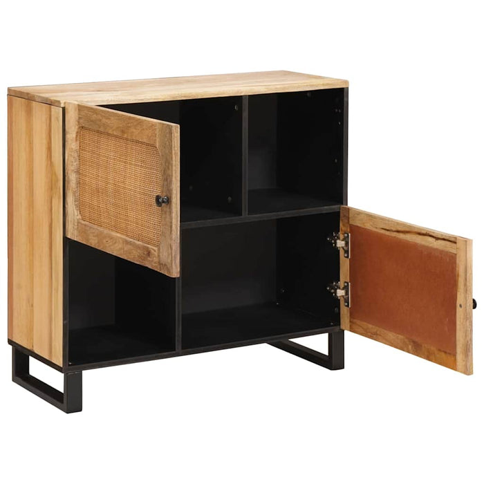 Bufet cu depozitare Maro 80 x 33 x 75 cm Lemn de mango solid - WALTI WALTI
