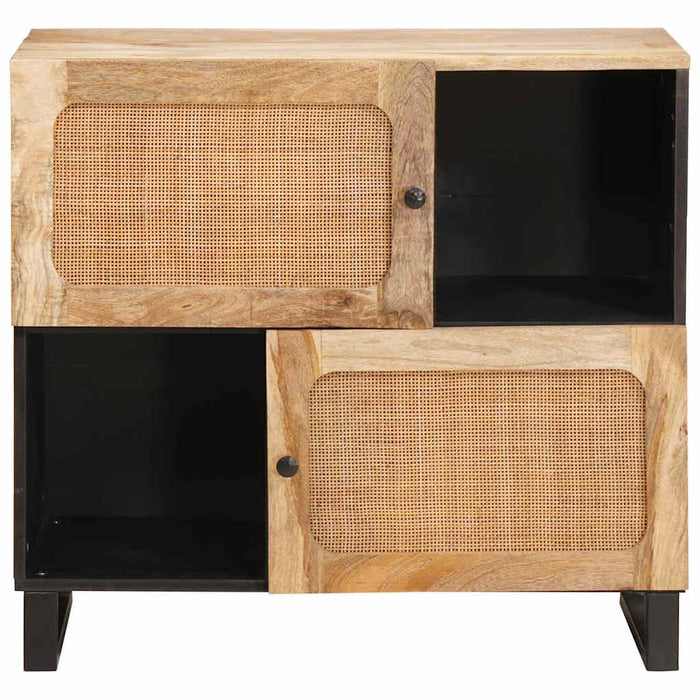 Bufet cu depozitare Maro 80 x 33 x 75 cm Lemn de mango solid - WALTI WALTI