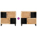 Bufet cu depozitare Maro 80 x 33 x 75 cm Lemn de mango solid - WALTI WALTI