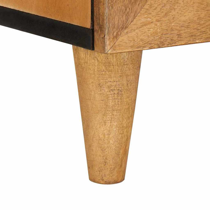 Dulap de noapte Maro deschis 80 x 50 x 40 cm Lemn prelucrat - WALTI WALTI