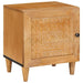 Dulap de noapte Maro deschis 80 x 50 x 40 cm Lemn prelucrat - WALTI WALTI