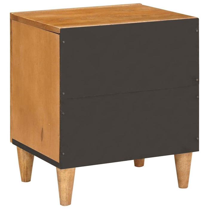 Dulap de noapte Maro deschis 80 x 50 x 40 cm Lemn prelucrat - WALTI WALTI