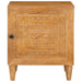 Dulap de noapte Maro deschis 80 x 50 x 40 cm Lemn prelucrat - WALTI WALTI