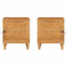 Dulap de noapte Maro deschis 80 x 50 x 40 cm Lemn prelucrat - WALTI WALTI