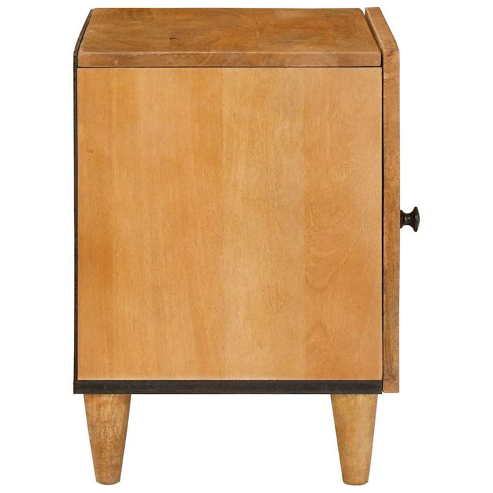 Dulap de noapte Maro deschis 80 x 50 x 40 cm Lemn prelucrat - WALTI WALTI
