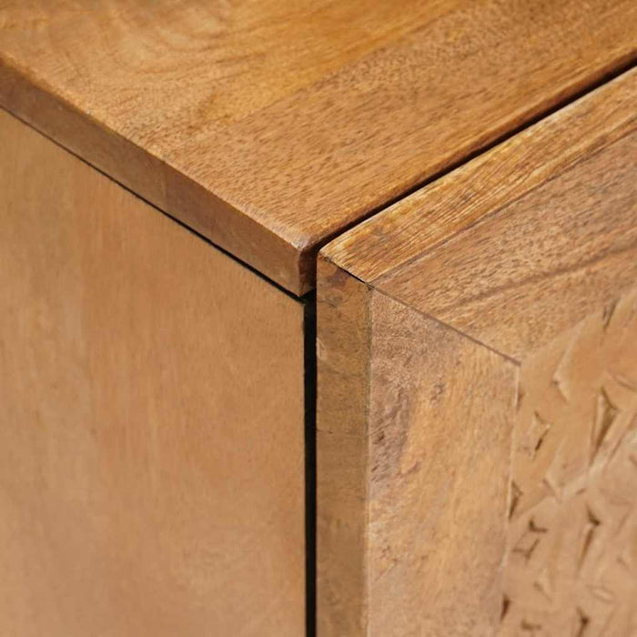 Dulap de noapte 2 pcs Maro deschis 80 x 50 x 40 cm - WALTI WALTI