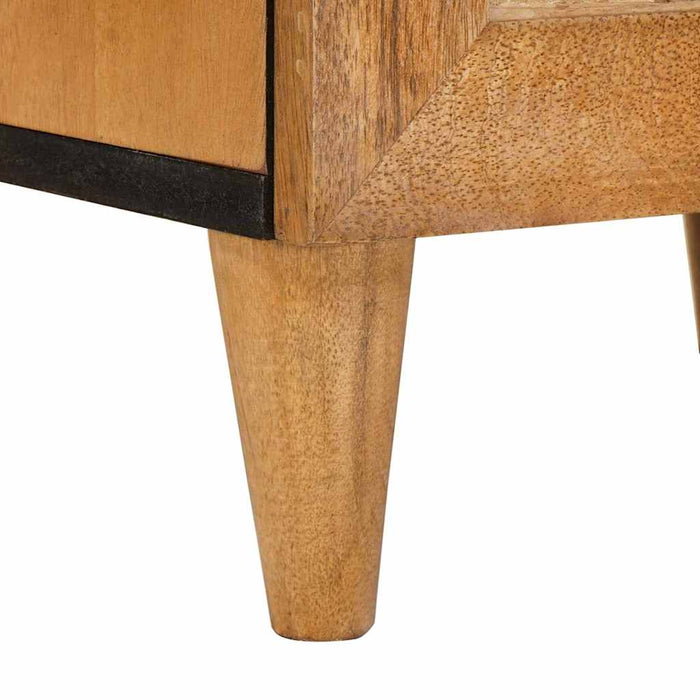 Dulap de noapte 2 pcs Maro deschis 40 x 33 x 46 cm - WALTI WALTI