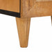 Dulap de noapte 2 pcs Maro deschis 40 x 33 x 46 cm - WALTI WALTI
