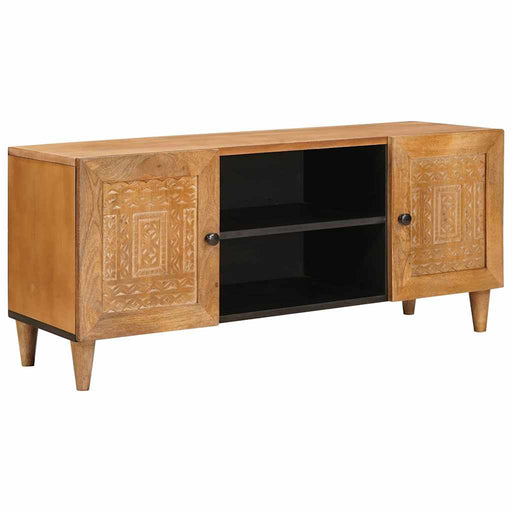 Unități TV Maro deschis 105 x 33 x 46 cm Lemn de mango solid - WALTI WALTI