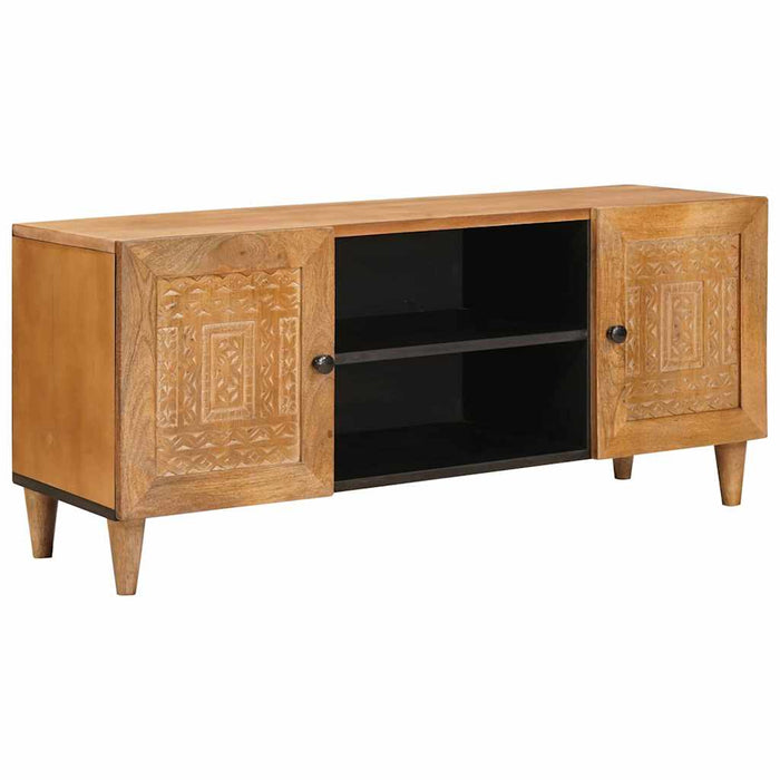 Unități TV Maro deschis 105 x 33 x 46 cm Lemn de mango solid - WALTI WALTI