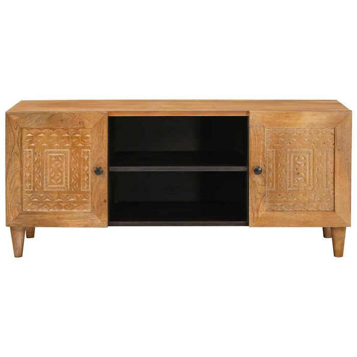 Unități TV Maro deschis 105 x 33 x 46 cm Lemn de mango solid - WALTI WALTI