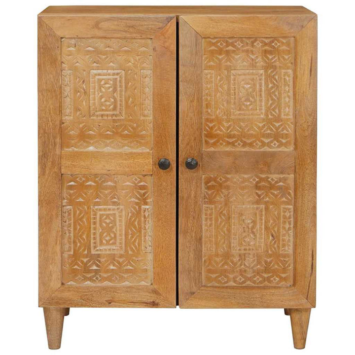 Bufet Maro deschis 60 x 33 x 75 cm Lemn masiv de mango WALTI