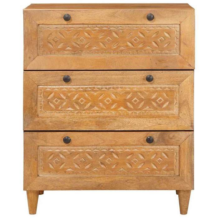 Bufet Maro deschis 60 x 33 x 75 cm Lemn masiv de mango WALTI