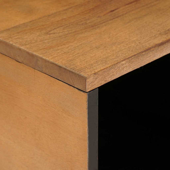 Masă de cafea Maro deschis 80 x 50 x 40 cm Lemn masiv de acacia WALTI