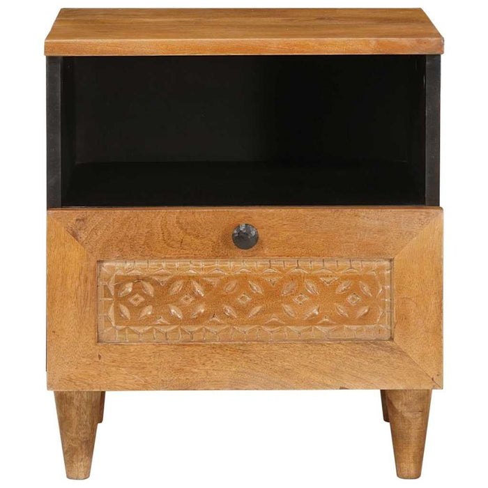 Dulap de noapte cu sertar Maro deschis 40 x 33 x 46 cm - WALTI WALTI