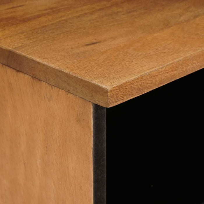 Dulap de noapte cu sertar 2 pcs Maro deschis 40 x 33 x 46 cm - WALTI WALTI