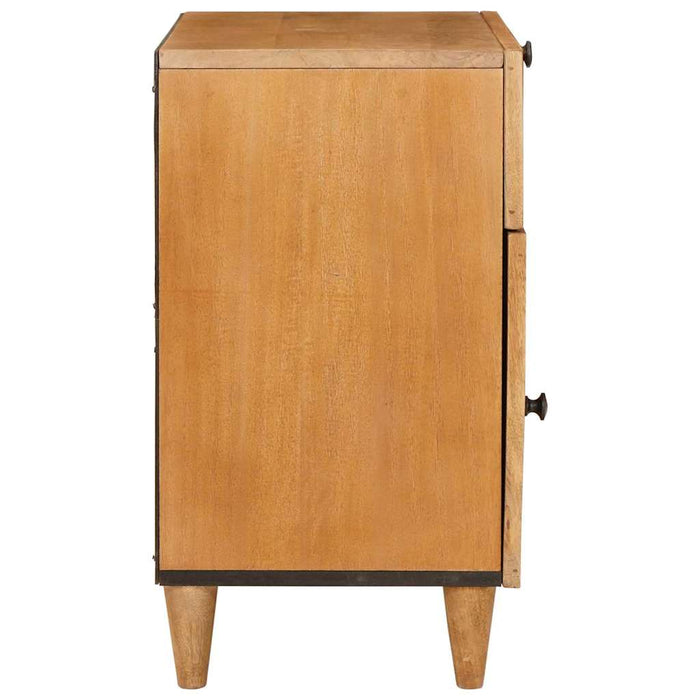 Dulap de noapte cu sertar cu ușă Maro deschis 50 x 33 x 60 cm - WALTI WALTI