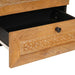 Dulap de noapte cu sertar cu raft Maro deschis 50 x 33 x 62 cm - WALTI WALTI