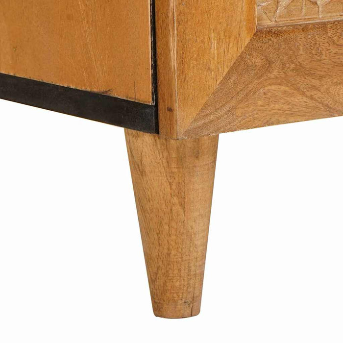 Dulap de noapte cu sertar cu raft Maro deschis 50 x 33 x 62 cm - WALTI WALTI