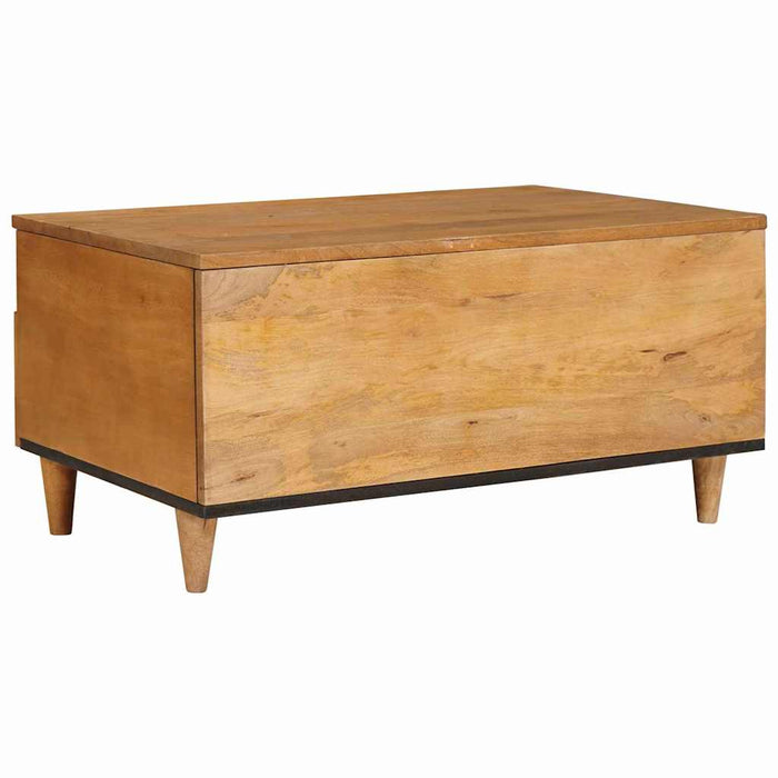 Masă de cafea Maro deschis 80 x 54 x 40 cm Lemn masiv de acacia - WALTI WALTI