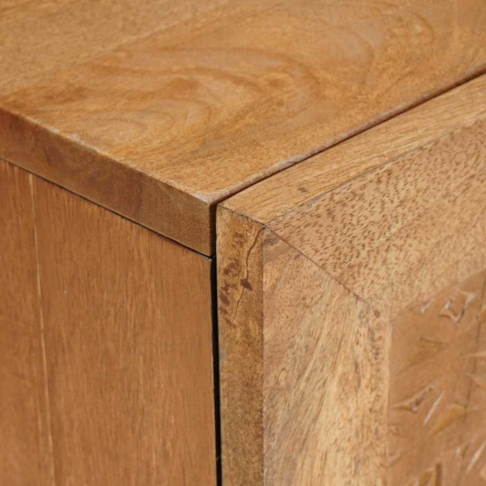 Unități TV cu raft Maro deschis 105 x 33 x 46 cm Lemn compozit - WALTI WALTI