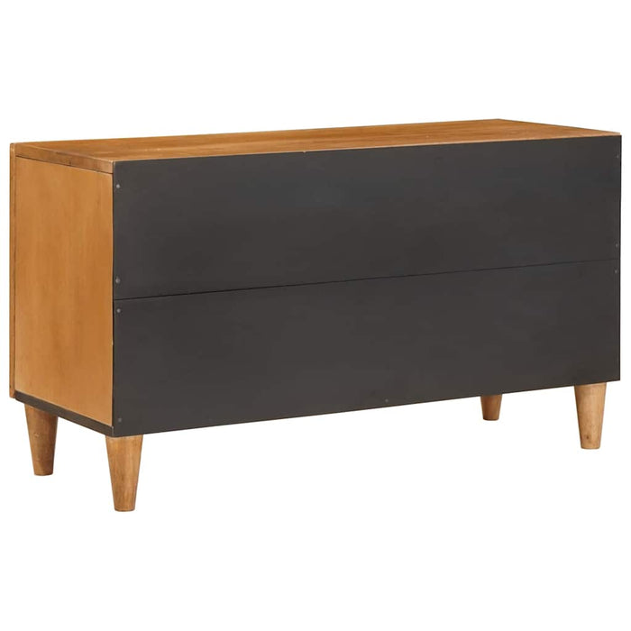Unități TV cu raft Maro deschis 80 x 33 x 46 cm Lemn compozit - WALTI WALTI