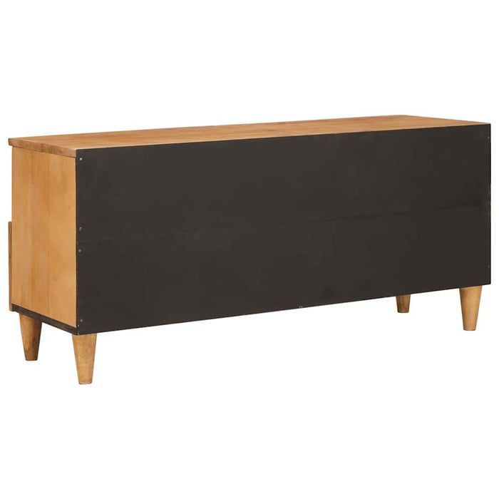 Unități TV cu raft Maro deschis 100 x 33 x 46 cm Lemn compozit - WALTI WALTI