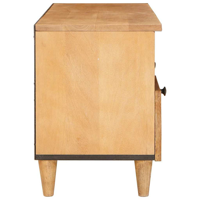 Unități TV cu raft Maro deschis 100 x 33 x 46 cm Lemn compozit - WALTI WALTI
