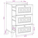 Bufet cu sertar Maro deschis 33.5 x 40 x 75 cm - WALTI WALTI