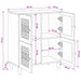 Bufet Maro deschis 33.5 x 60 x 75 cm - WALTI WALTI
