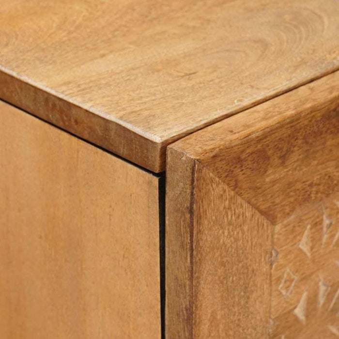 Bufet cu raft Maro deschis 40 x 33 x 110 cm Lemn masiv de mango - WALTI WALTI