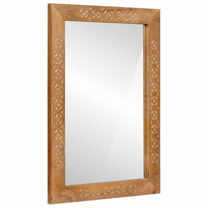 Oglindă pentru baie cu oglindă Maro deschis 70 x 50 x 2,5 cm - WALTI WALTI