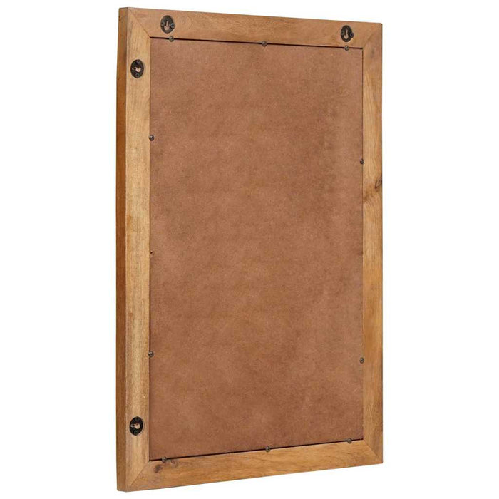 Oglindă pentru baie cu oglindă Maro deschis 70 x 50 x 2,5 cm - WALTI WALTI