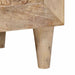 Dulap de noapte Alb 80 x 50 x 40 cm Lemn prelucrat - WALTI WALTI