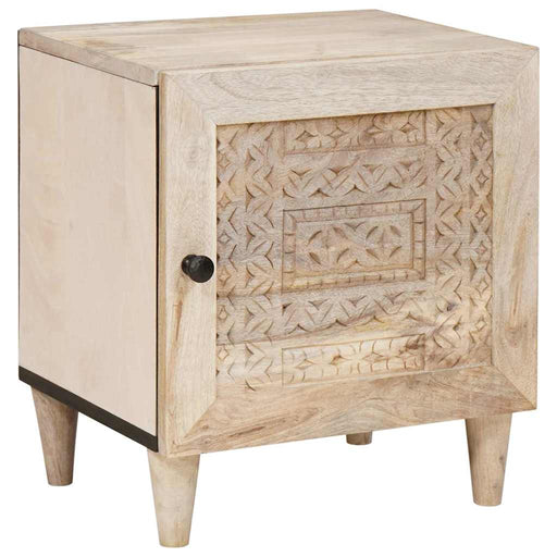 Dulap de noapte Alb 80 x 50 x 40 cm Lemn prelucrat - WALTI WALTI