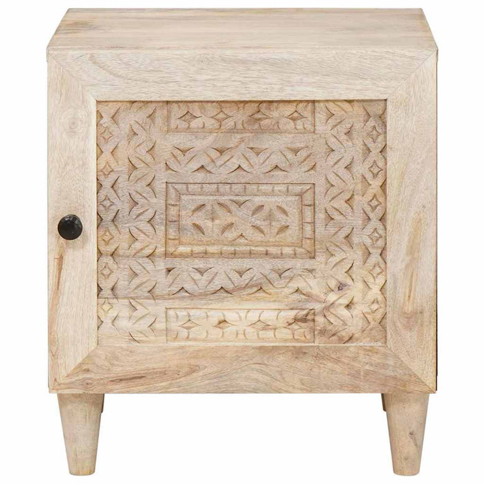 Dulap de noapte Alb 80 x 50 x 40 cm Lemn prelucrat - WALTI WALTI