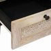 Dulap de noapte 2 pcs Alb 40 x 33 x 46 cm Lemn prelucrat - WALTI WALTI