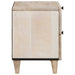 Dulap de noapte 2 pcs Alb 40 x 33 x 46 cm Lemn prelucrat - WALTI WALTI