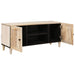 Unități TV cu raft cu ușă Alb 105 x 33 x 46 cm Lemn compozit - WALTI WALTI
