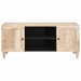 Unități TV cu raft cu ușă Alb 105 x 33 x 46 cm Lemn compozit - WALTI WALTI