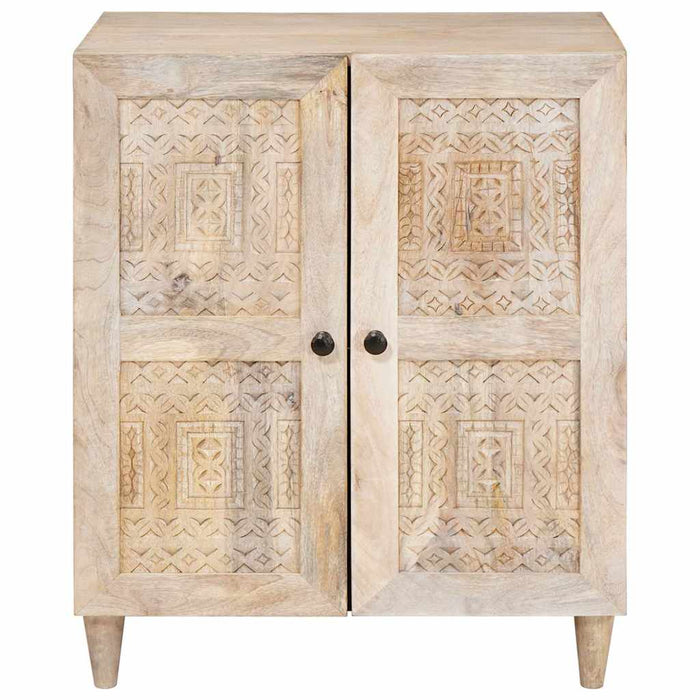 Bufet Alb 60 x 33 x 75 cm Lemn masiv de mango - WALTI WALTI