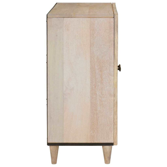 Bufet Alb 60 x 33 x 75 cm Lemn masiv de mango - WALTI WALTI