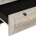 Bufet Alb 60 x 33 x 75 cm Lemn masiv de mango - WALTI WALTI