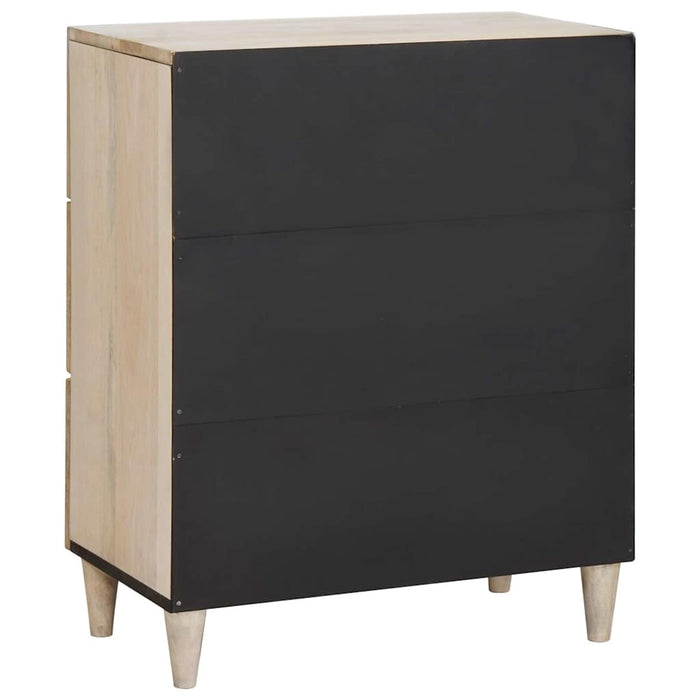 Bufet Alb 60 x 33 x 75 cm Lemn masiv de mango - WALTI WALTI