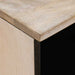 Dulap de noapte 2 pcs Bej 40 x 33 x 46 cm Lemn masiv de acacia - WALTI WALTI