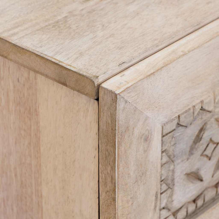 Dulap de noapte Alb 50 x 33 x 62 cm Lemn prelucrat - WALTI WALTI