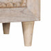 Dulap de noapte cu ușă Bej 50 x 33 x 62 cm Lemn masiv de acacia - WALTI WALTI
